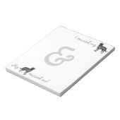 Schwarzes Labor retten Notizblock (Rotiert)