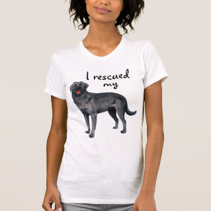 Schwarzes Labor retten T-Shirt