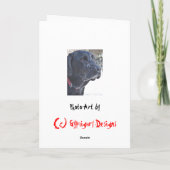 Schwarzes Labor, schwarze Karte (Rückseite)