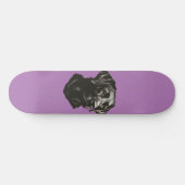 Schwarzes Labor Skateboard (Horizontal)