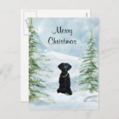 Schwarzes Labor Weihnachten (Vorne/Hinten)