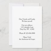 Schwarzes Labor Wir haben Hunde bewegt Ankündigung (Rückseite)