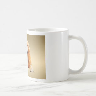 Schwarzes Labrador Hund Farbe Farbe Farbe Malerei Kaffeetasse