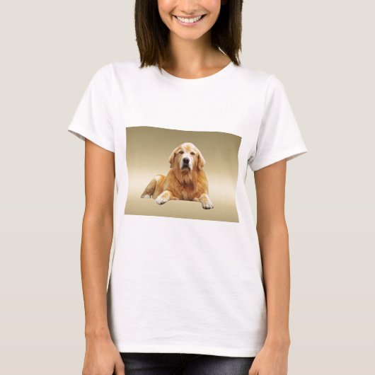 Schwarzes Labrador Hund Farbe Farbe Farbe Malerei T-Shirt (Vorderseite)