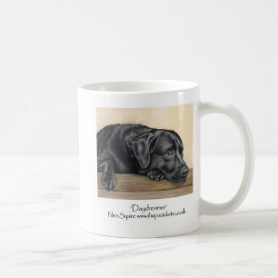 Schwarzes Labrador Kaffeetasse