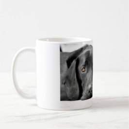 Schwarzes Labrador Kaffeetasse