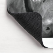 Schwarzes Labrador Mousepad (Ecke)