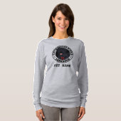 Schwarzes Labrador Personalisiertes Leben ist bess T-Shirt (Vorne ganz)