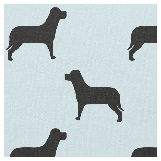 Schwarzes Labrador Retriever Dog Pattern Stoff (Nahaufnahme)