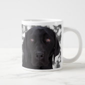 Schwarzes Labrador retriever Jumbo-Tasse (Rechts)