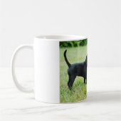 Schwarzes Labrador retriever Kaffeetasse (Links)