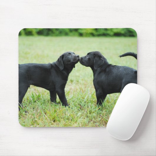 Schwarzes Labrador retriever Mousepad (Mit Mouse)