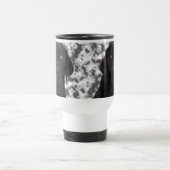 Schwarzes Labrador retriever Reisebecher (Mittel)