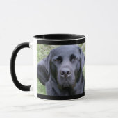 Schwarzes Labrador retriever Tasse (Links)