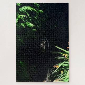 Schwarzes Labrador verbergen Puzzle