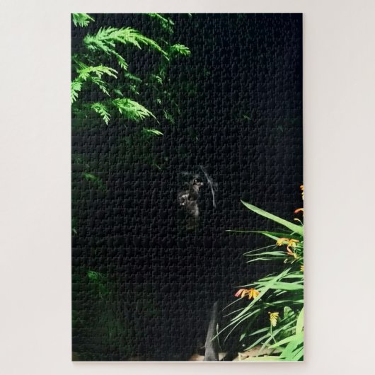 Schwarzes Labrador verbergen Puzzle (Vertikal)