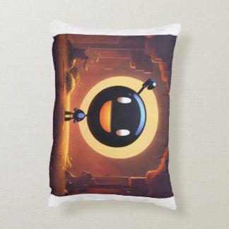 Schwarzes Lächeln: Kissen