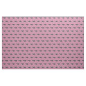 Schwarzes laufendes Windhund-Hundekunst-Gewebe Stoff (Yard (91,4 cm))