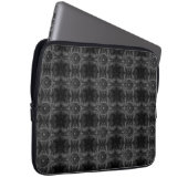 Schwarzes Lautsprecher Laptopschutzhülle (Vorne Rechts)