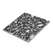 Schwarzes Lavakieselmuster Fliese (Seite)