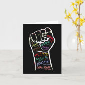 Schwarzes Leben der ersten Hand Problem Schwarze G Karte (Gelbe Blume)