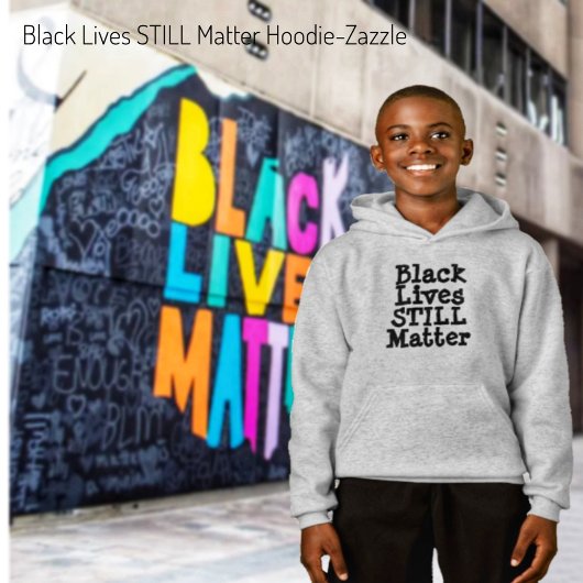 Schwarzes Leben ist immer noch wichtig Hoodie