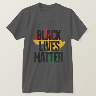 Schwarzes Leben Materie Afrika T-Shirt