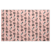 Schwarzes Leben Materie Blumen Protest nahtloses M Stoff (Fat Quarter (45,7 x 55,9 cm))