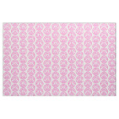 Schwarzes Leben Materie Friedenszeichen Rosa Stoff (Yard (91,4 cm))