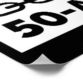 Schwarzes Leben Matter Aufhebung 50 A Poster (Ecke)