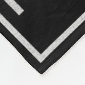 Schwarzes Leben Problem Blm Resist - Engagement Fleecedecke (Ecke)