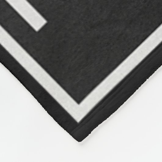 Schwarzes Leben Problem Blm Resist - Engagement Fleecedecke (Ecke)