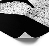 Schwarzes Leben Problem Frische soziale Gerechtigk Poster (Ecke)