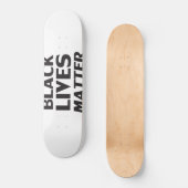 Schwarzes Leben zählt - Skateboard (Vorderseite)