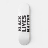 Schwarzes Leben zählt - Skateboard (Vorderseite)