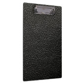 Schwarzes Leder Klemmbrett (Rechts)