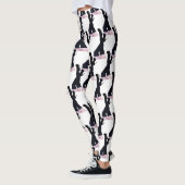Schwarzes Leder Oberschenkelstiefel Thunder_Cove Leggings (Links)