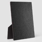 Schwarzes Leder Textur Fotoplatte (Seite)