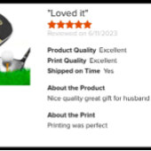 Schwarzes Leder Textur Monogram Name Gold Golf Headcover