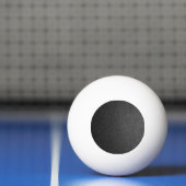 Schwarzes Leder Textur Tischtennisball (Netto)
