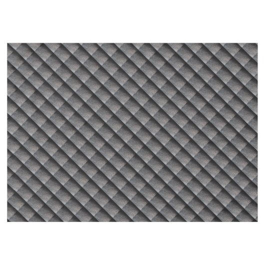 Schwarzes Ledermuster Tischdecke (Vorderseite (Horizontal))