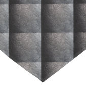 Schwarzes Ledermuster Tischdecke (Schrägansicht)