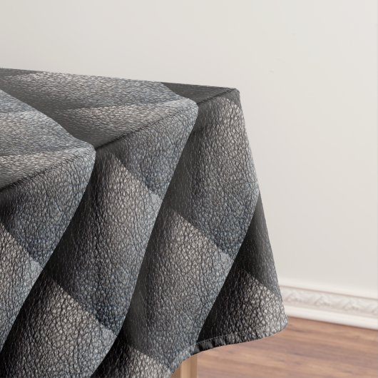 Schwarzes Ledermuster Tischdecke (Beispiel)