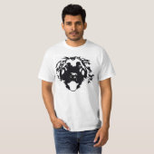 Schwarzes Leonberger war hier T-Shirt (Vorne ganz)