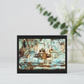 Schwarzes Leuchtturm und Karte (Stehend Vorderseite)