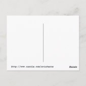 Schwarzes Leuchtturm und Karte (Rückseite)