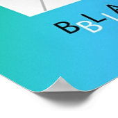 Schwarzes Licht #4 Poster (Ecke)