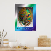 Schwarzes Licht #4 Poster (Küche)