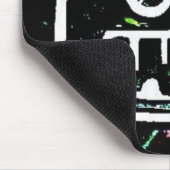Schwarzes Licht/Neonspritzen "Ausgang" durch Levi Mousepad (Ecke)