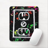 Schwarzes Licht/Neonspritzen "Ausgang" durch Levi Mousepad (Mit Mouse)